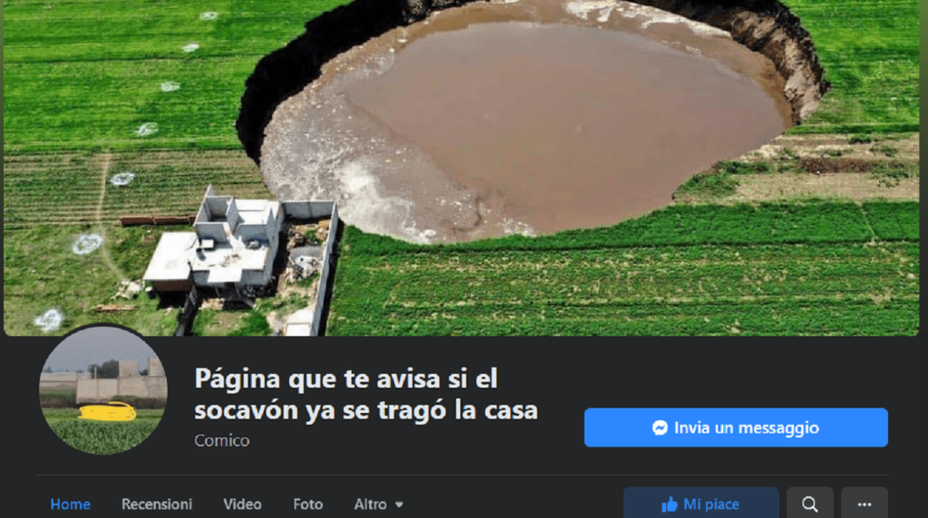 pagina que te avisa si el sicavon ya se trago la casa