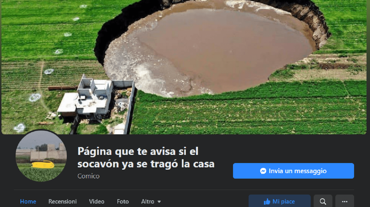 pagina que te avisa si el sicavon ya se trago la casa
