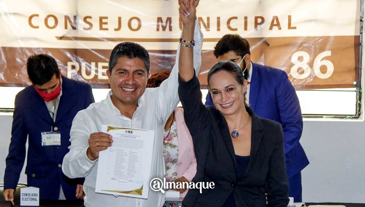 Lalo Rivera arrasa: le gana a Claudia por 128 mil 828 votos la alcaldía de Puebla 4 portada eduardo rivera alcalde electo Puebla