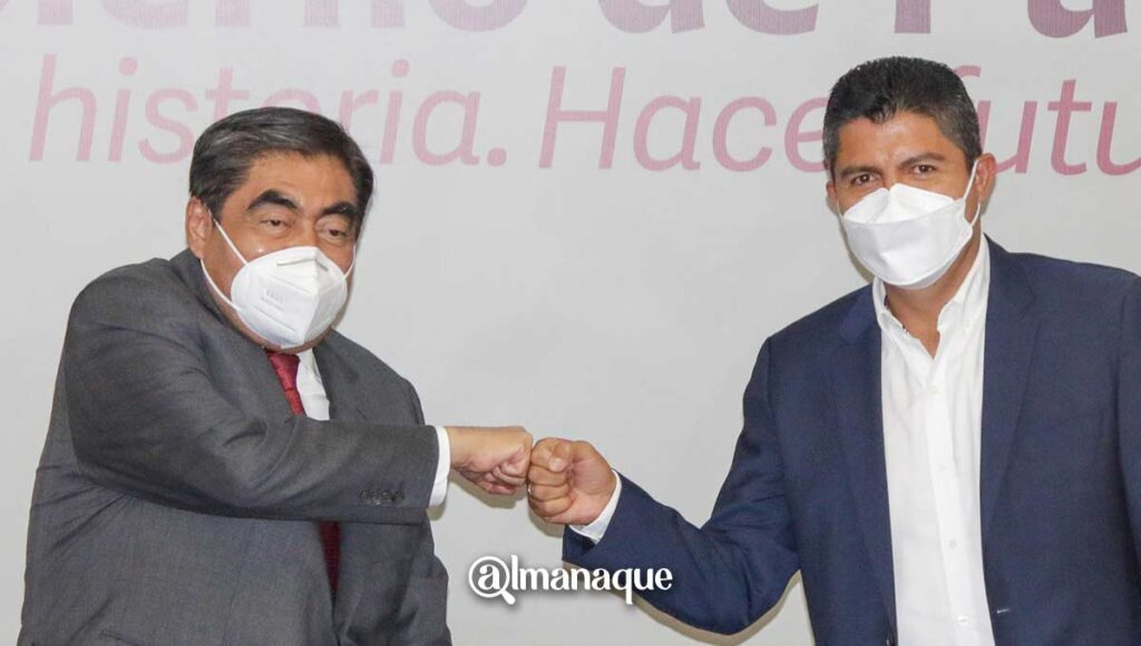 portada gobernador de Puebla Miguel Barbosa Eduardo Rivera