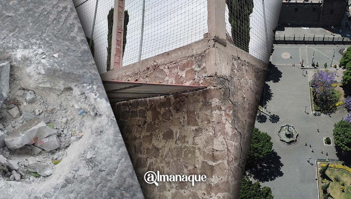 ¿Dónde están las lajas que Doger quitó del zócalo de Puebla? 4 portada lajas del zocalo de puebla perdidas