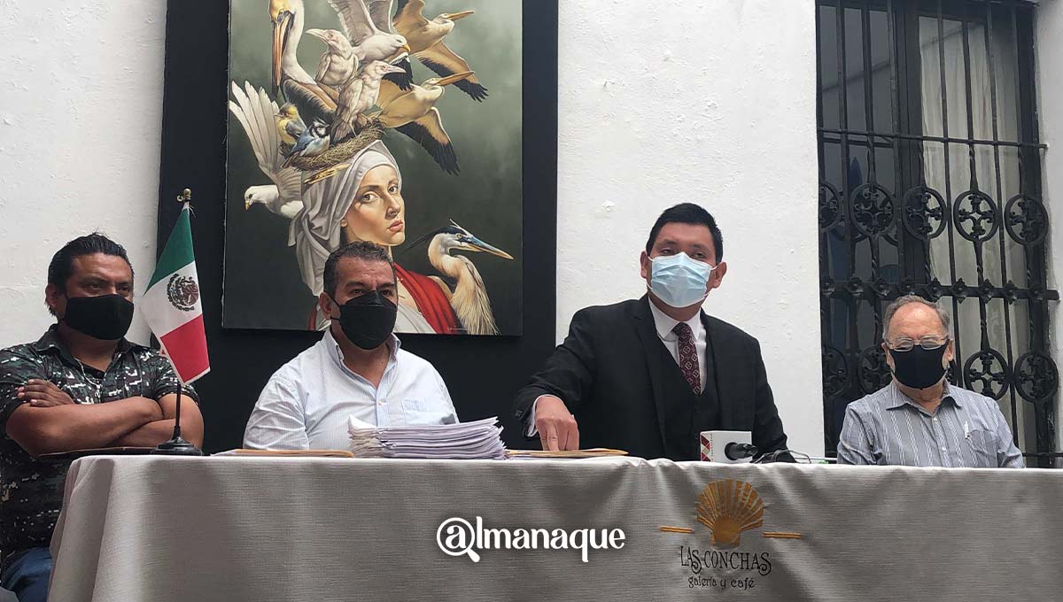 Locatarios del Mercado Amalucan demandarán a Claudia Rivera por abuso de autoridad 2 portada rueda de prensa 56