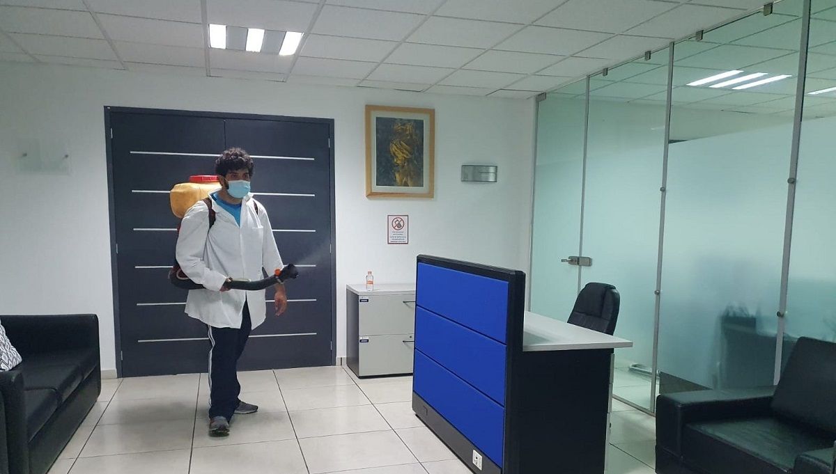 Oficinas de la SEP fueron desinfectadas ante posible caso de COVID; Mañana reanudan actividades 2 sep 1
