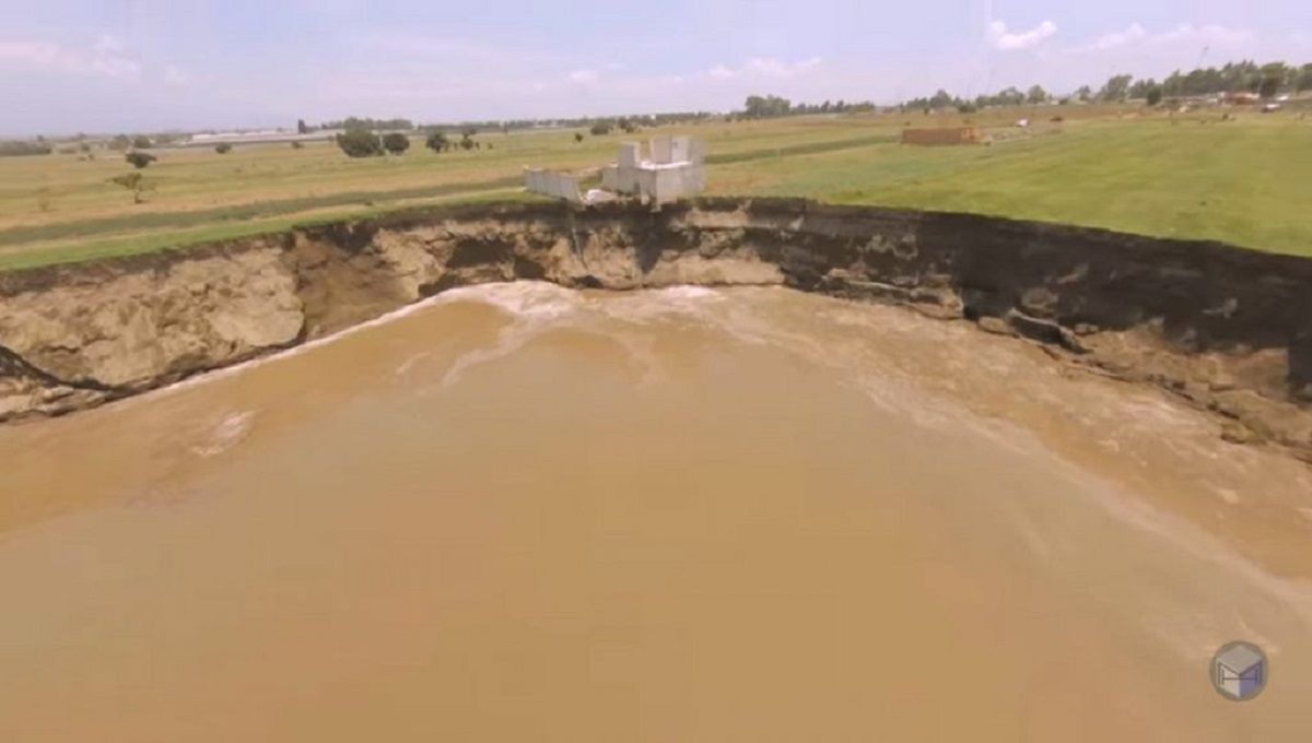 VIDEO: Youtuber hace recorrido virtual por el socavón de Zacatepec 2 socavon 5 1024x575 1