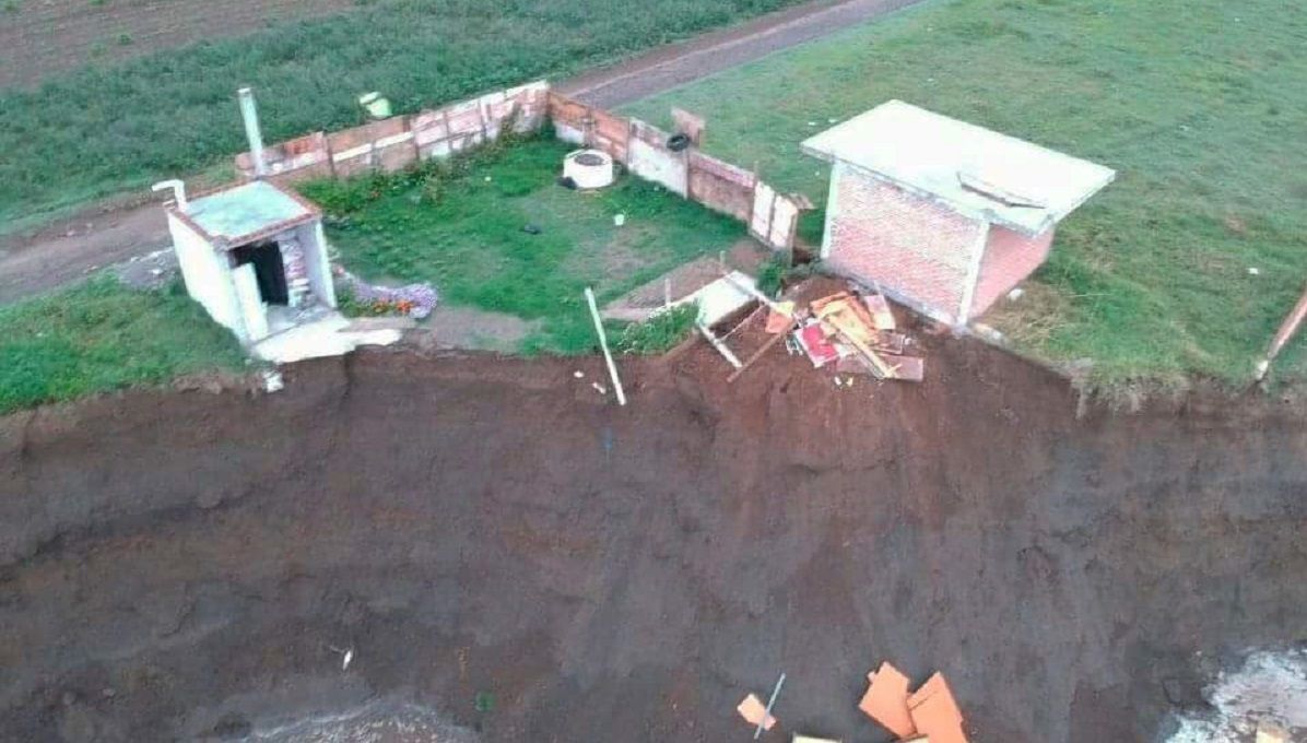 Gobierno de Puebla espera terreno para construir la casa de los Sánchez Xalamihua que se tragó el socavón 2 socavon 8