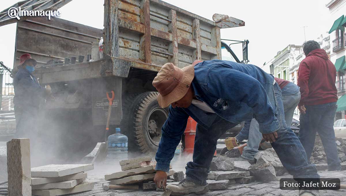 Cambio de Lajas zocalo puebla 1
