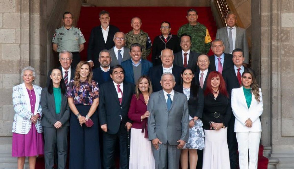Barbosa se reúne con AMLO, gobernadores en funciones y electos por tema de seguridad 2 Gobernadores
