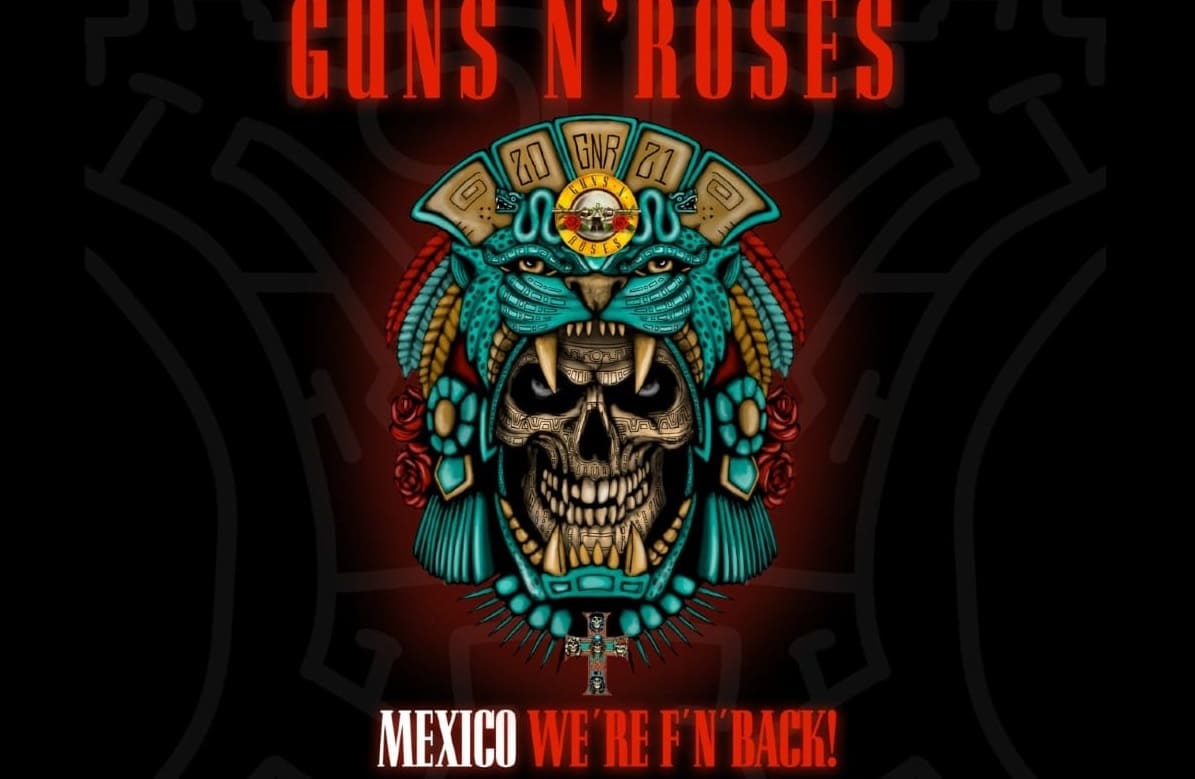 ¡Guns N'Roses regresa a México! Anuncia gira por Guadalajara, Mérida y Monterrey 3 Guns Roses Mexico 1