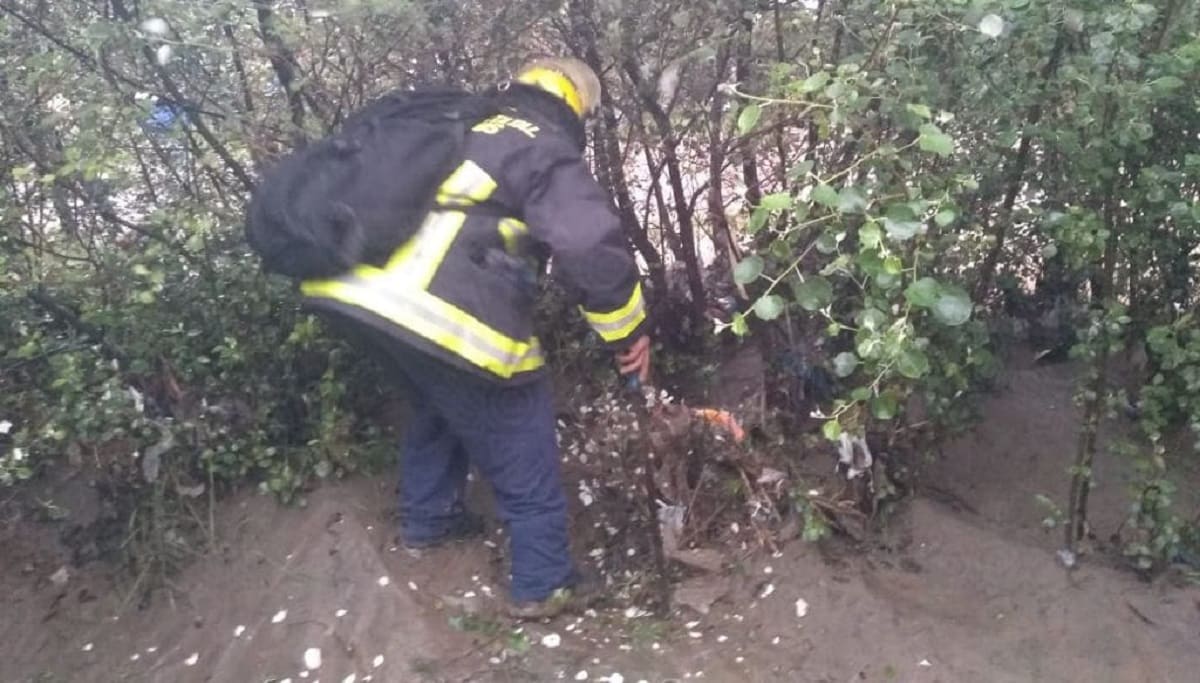 Hallan muerto a menor que cayó a una barranca en Acajete 2 Nino en barranca 1