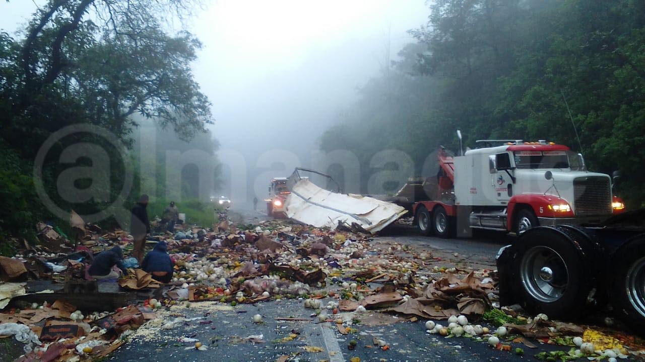 Volcadura Puebla-Orizaba