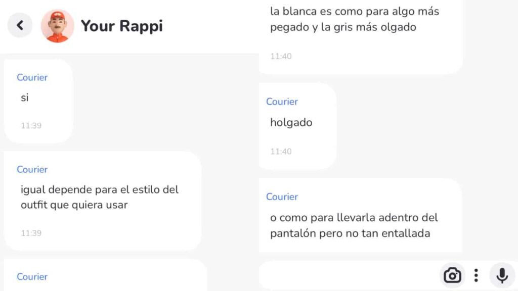 repartidor blusa Aisha