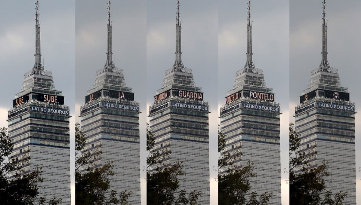 "Sube la guardia, póntelo", el mensaje de la Torre Latinoamericana para los capitalinos 2 Torre Latinoamericana 1