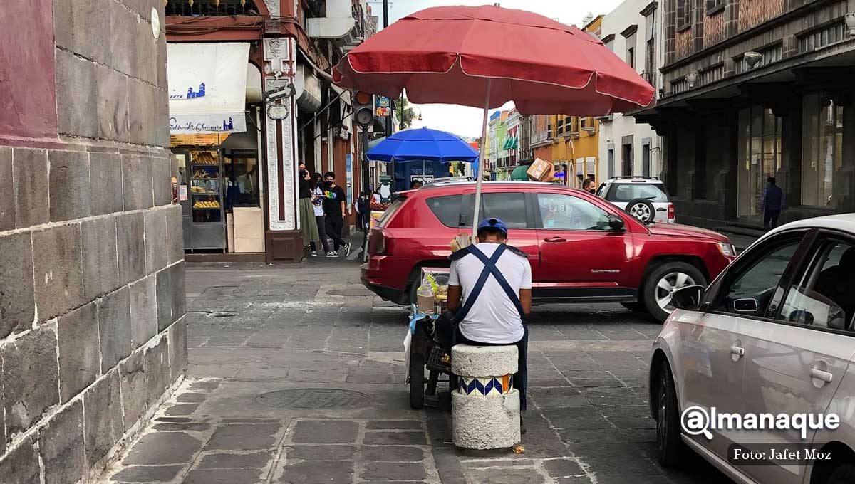 Ambulantes ya se instalaron en la Catedral de Puebla 3 ambulantes centro puebla 1