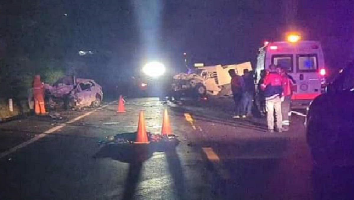 Choque en la autopista de Teziutlán deja cinco personas muertas 3 choque autopista teziutlan 1