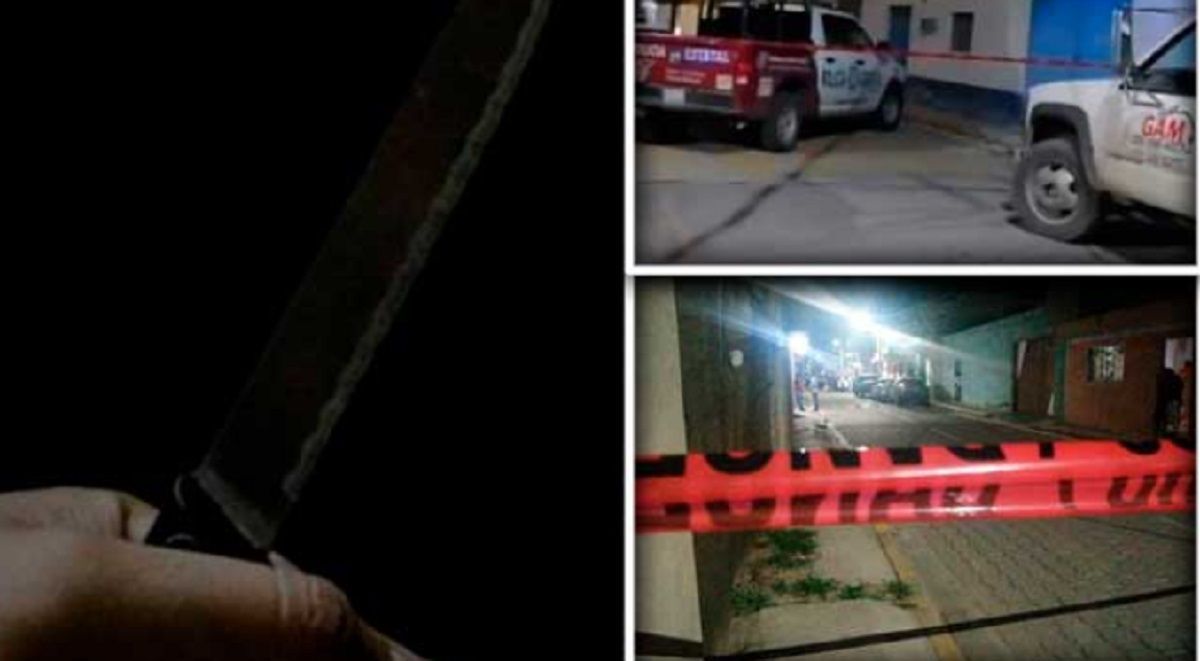Víctima de violencia familiar decide matar a su esposo en Puebla 2 cuchillo