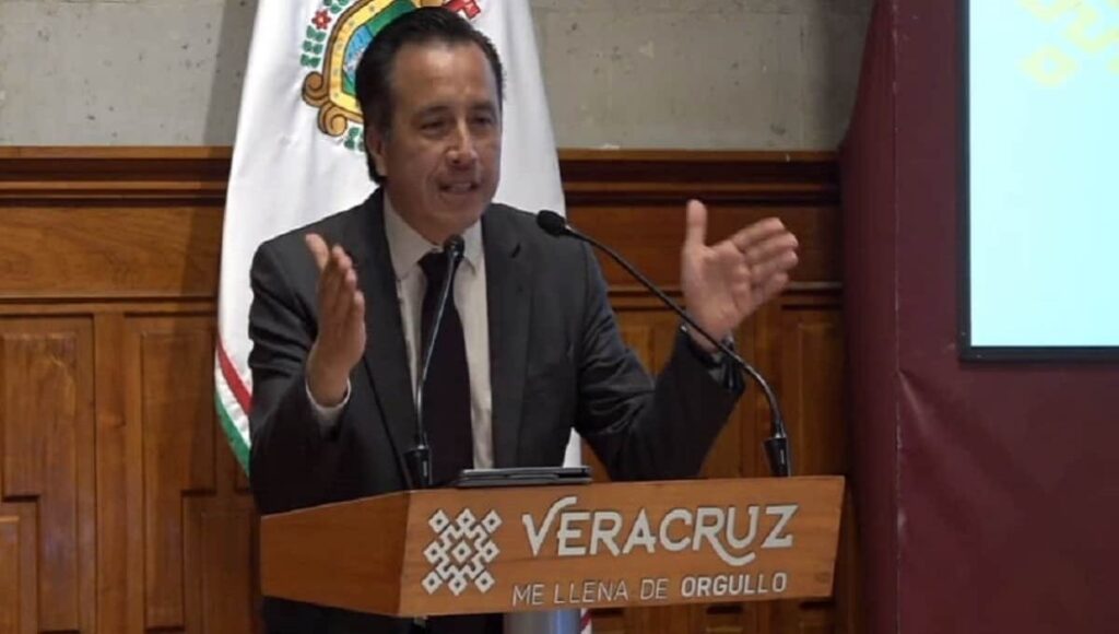 cuitlahuac Garcia gobernador de Veracruz 1