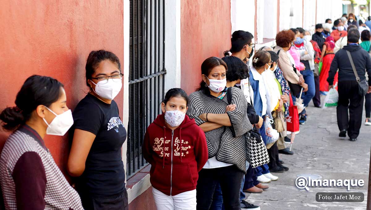 La ciudad de Puebla vuelve a semáforo naranja por la tercera ola de COVID 1 feria iglesia del carmen Puebla 18