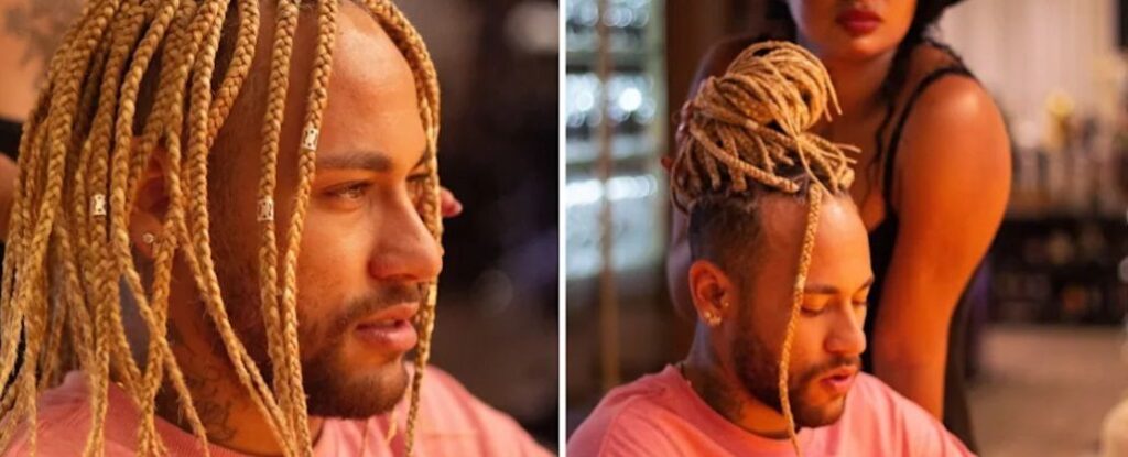 Tras perder la Copa América, Neymar reaparece con look estrafalario 2 neymar