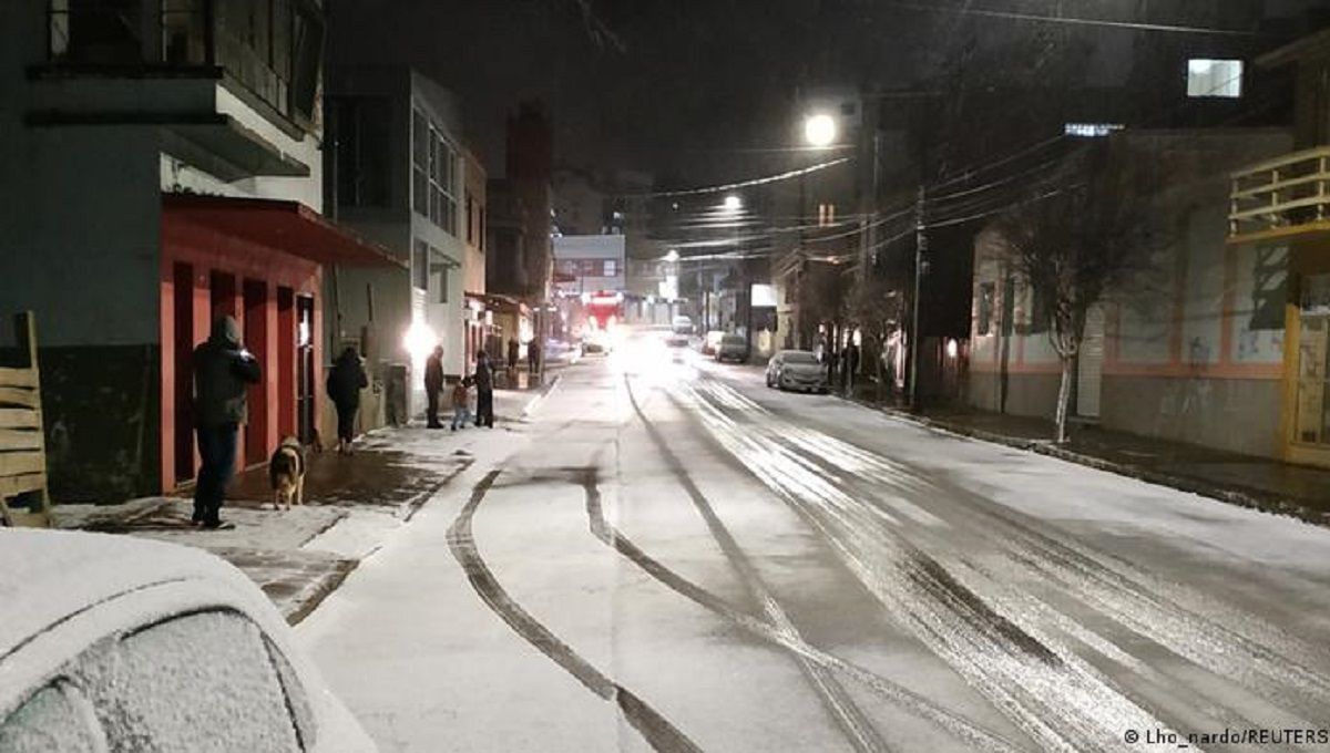 VIDEOS: Así se vivió la tormenta de nieve en Brasil durante ola de frío 2 nieve