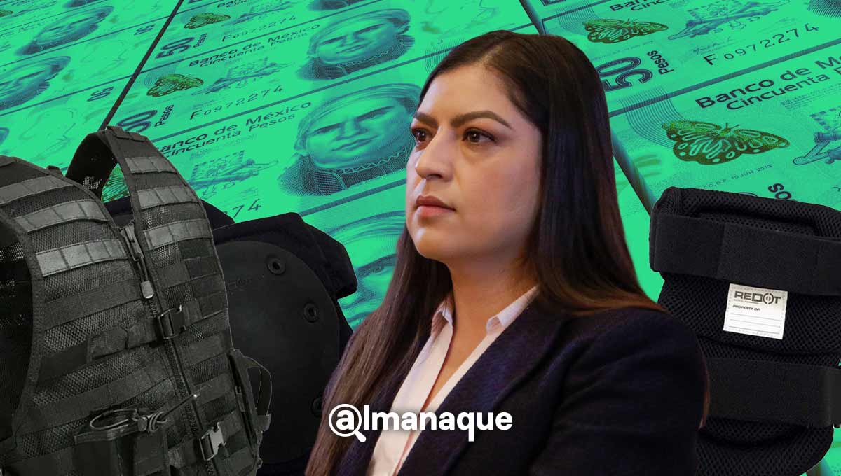 Gasta Claudia Rivera 6.5 millones en equipos antimotines y contrata a empresa ligada a García Viveros 2 Compra de equipos tácticos | Claudia Rivera Vivanco