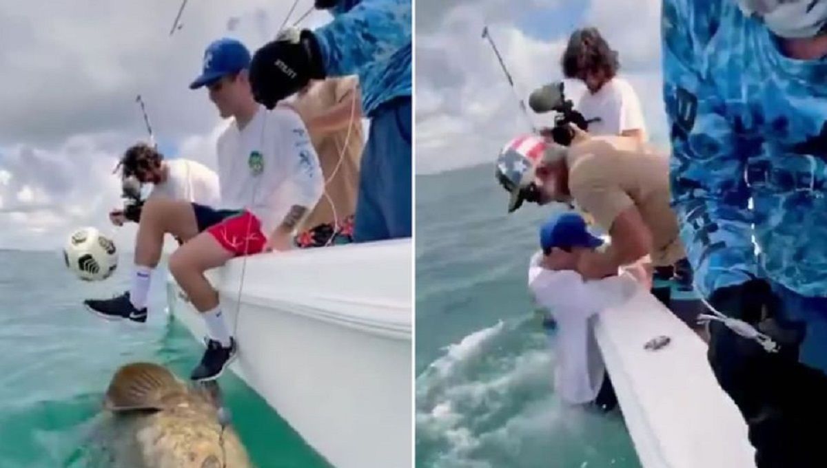 pulisic reacciono con humor captura