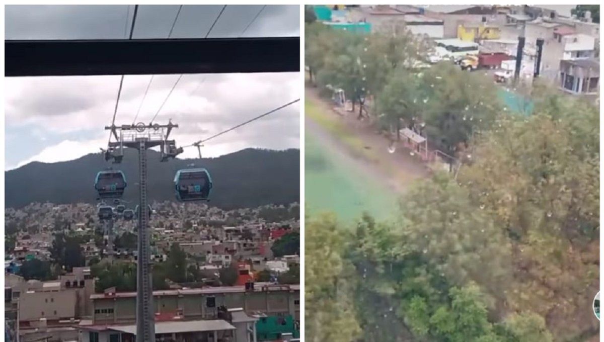 VIDEO: Esta es la razón por la que se pausó el Cablebus en la CDMX 2 reportan supuetso corte luz cablebus