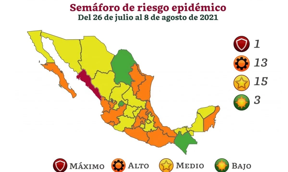 Puebla pasa a semáforo amarillo por tercera ola de COVID-19 1 semaforo covid 1
