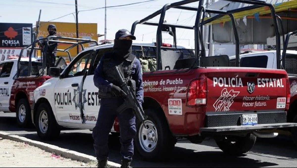 Rescatan a cuatro presuntos delincuentes de ser linchados en Totimehuacan 2 ssp 1