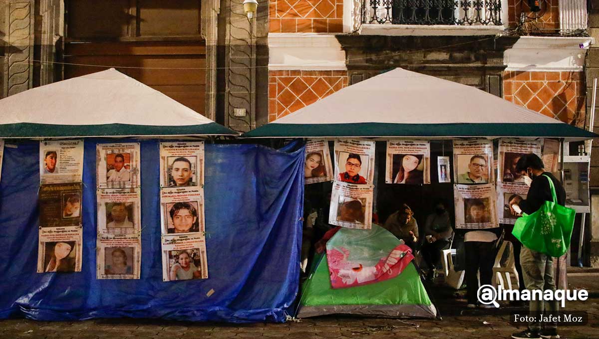 Avanza en comisiones Ley de Búsqueda de Personas del Estado de Puebla 3 voz de los desaparecidos planton congreso de puebla 7