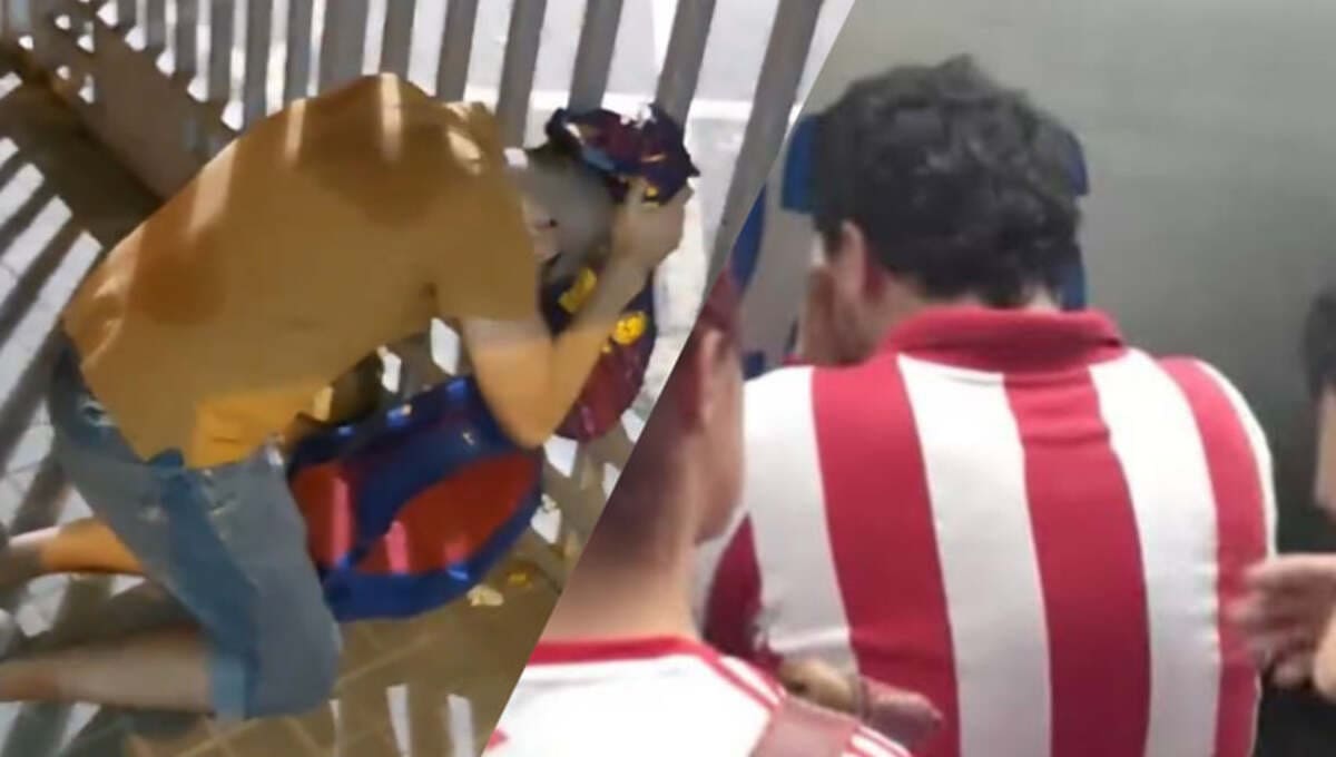 Aficionado culé aplica el “Ya Gonzalo, te están viendo tus hijos” 3 aficionado culé llorando