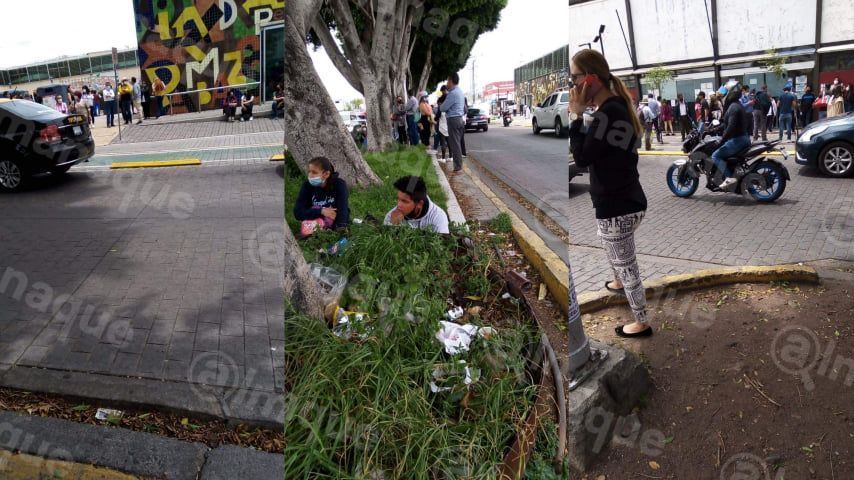Este viernes, los trabajadores del Centro de Atención Municipal fueron sacados de sus instalaciones 
