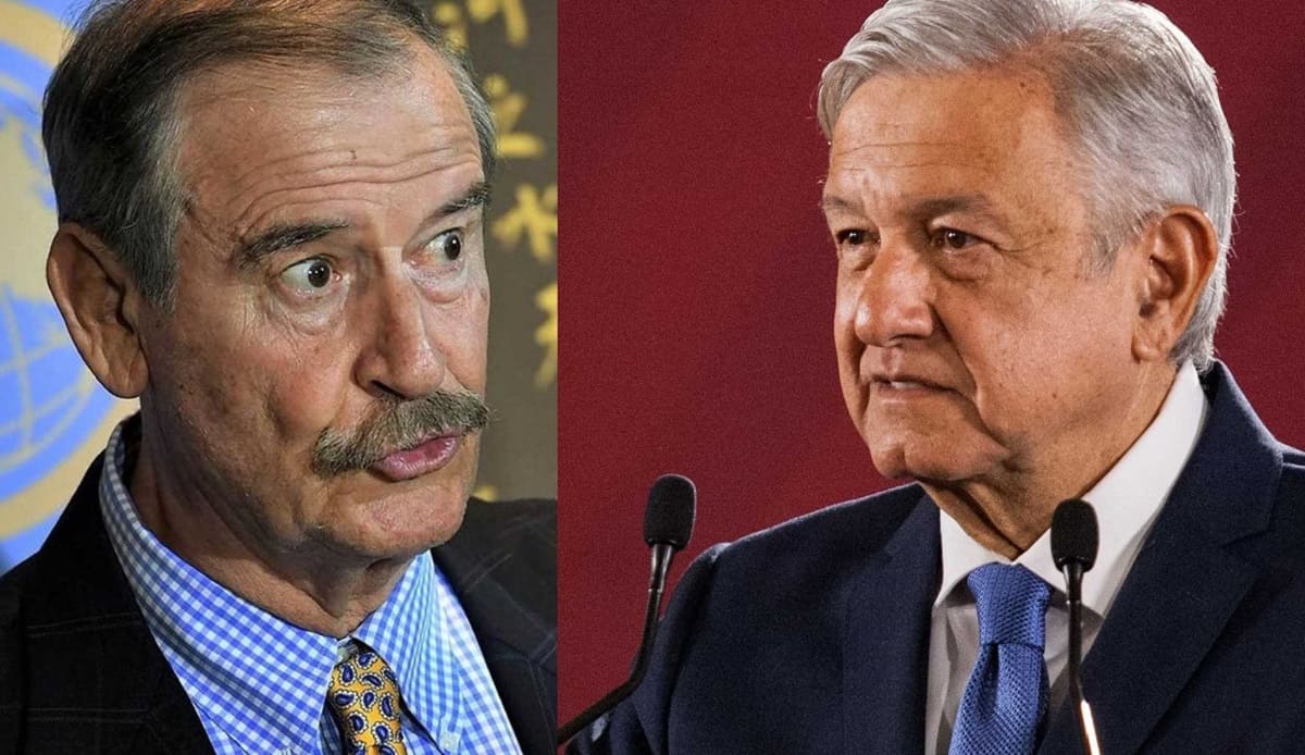 Desde el hospital, Fox agradece a AMLO sus deseos de pronta recuperación 1 AMLO Fox 1