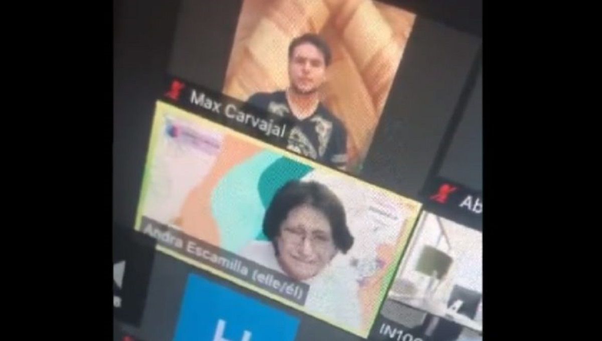 “Soy tu compañere”: persona no binaria pide respeto en clase virtual (VIDEO) 3 Andrea escamilla