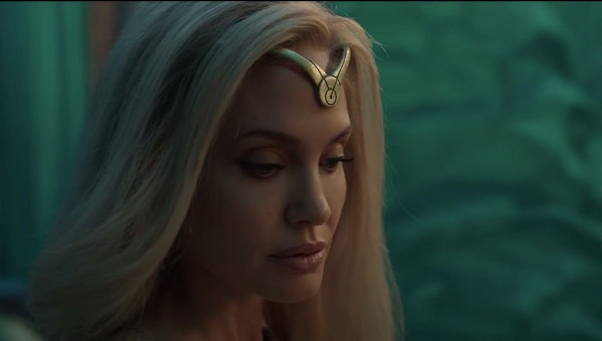 The Eternals: Angelina Jolie enamora a las redes sociales como "Thena" 1 Angelina Jolie. 1
