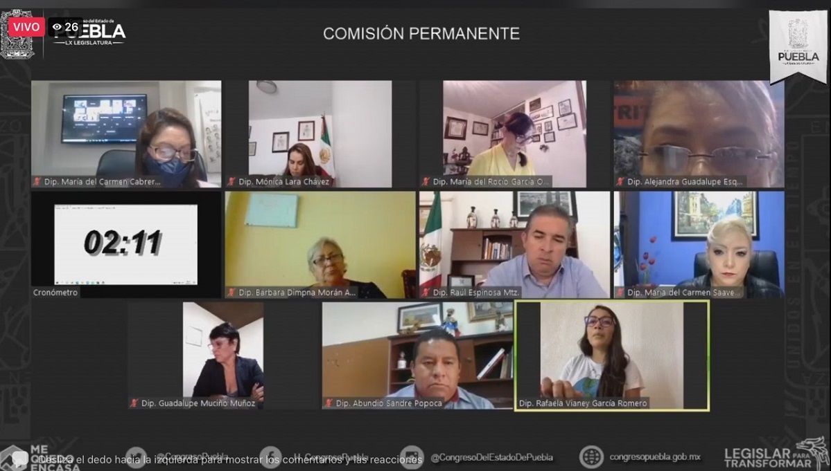 Turnan a comisiones iniciativa del Ejecutivo para expedir Ley de Búsqueda de Personas de Puebla 2 BOLETIN 1701 4