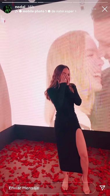 VIDEOS: El festejo por el primer aniversario de Belinda y Christian Nodal 4 Belinda y Christian Nodal