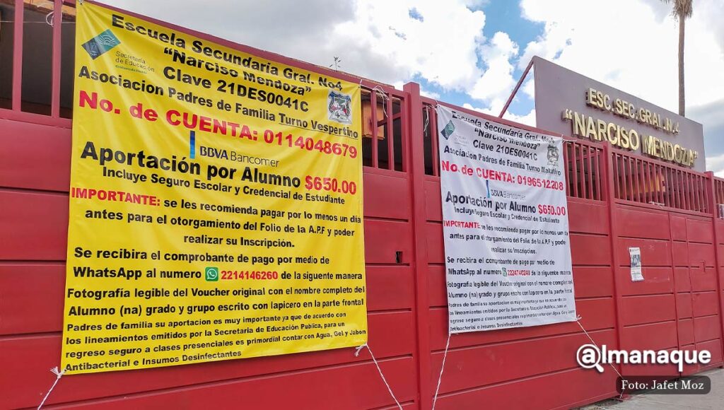 Cuotas Escuelas Narcizo mendoza 5