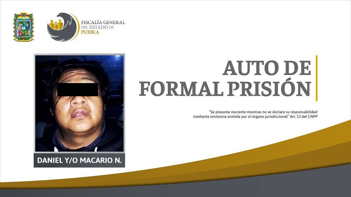 Daniel manipuló a su novia de 17 años para prostituirla en Puebla; ya está en prisión 2 Daniel Macario