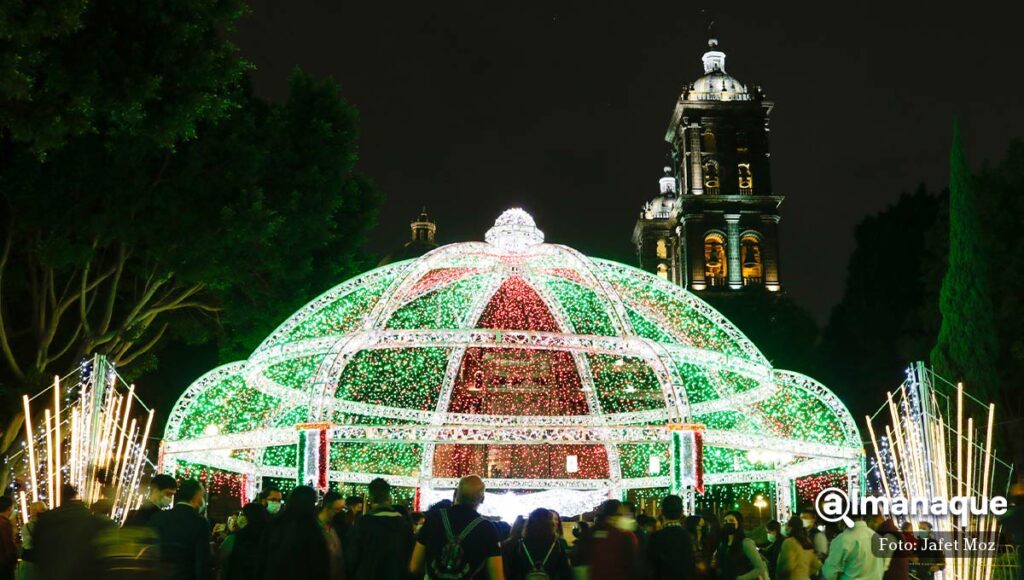 Encendido Luces patrias puebla 3