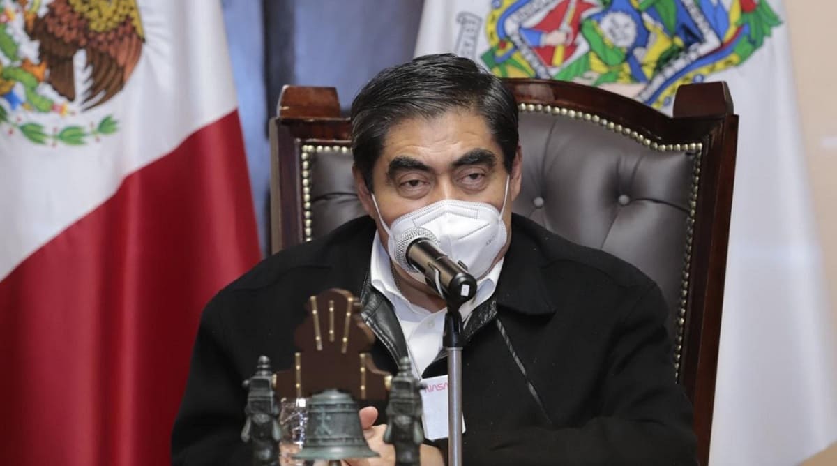 Gobierno de Puebla pide a AMLO declaratoria de desastre por el huracán Grace 2 Miguel Barbosa huracan Grace