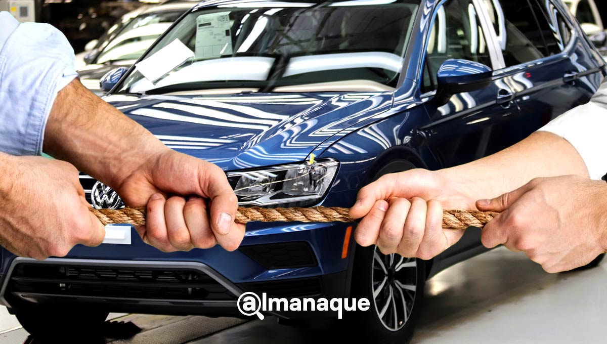 Negociación salarial en VW continúa entrampada; Sindicato se baja del 16% y empresa ofrece el mínimo 3 Negociación salarial en Volkswagen