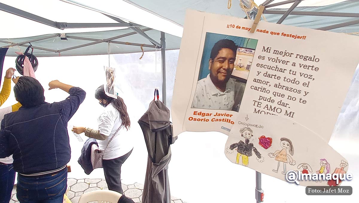 Familiares de desaparecidos levantan plantón del Congreso de Puebla 6 Retiran Planton Voz de los Desaparecidos 3