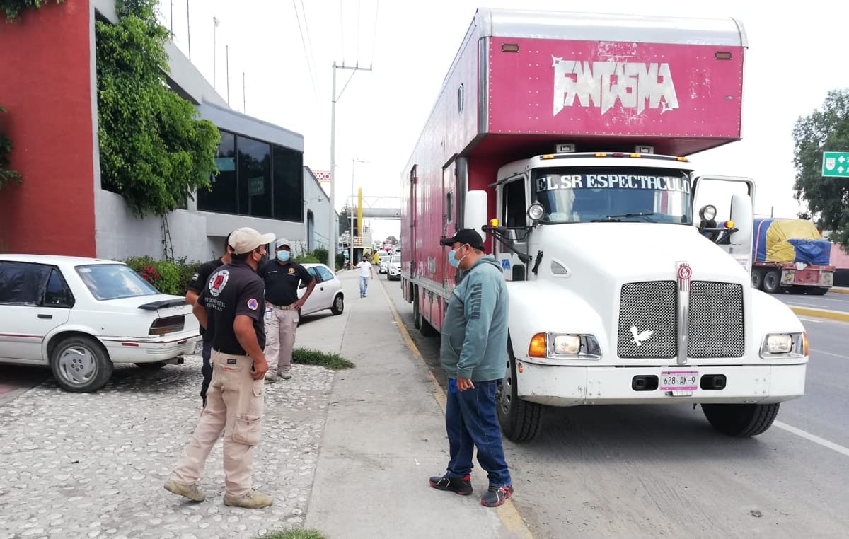 Detienen camión del Sonido Fantasma en Puebla para evitar baile sonidero en pleno pico de COVID 3 Sonido fantasma Puebla