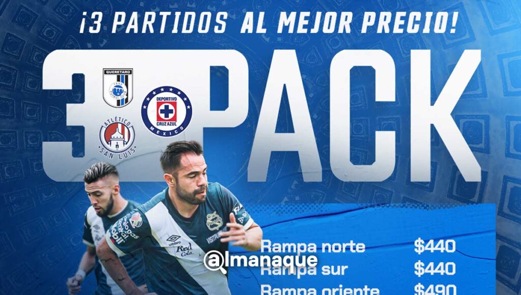 Boletos Puebla vs Cruz Azul 2021
