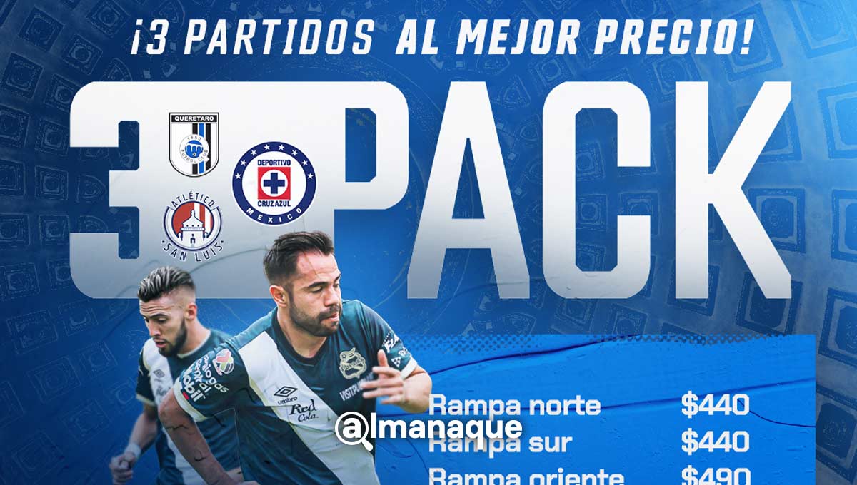 Boletos Puebla vs Cruz Azul 2021