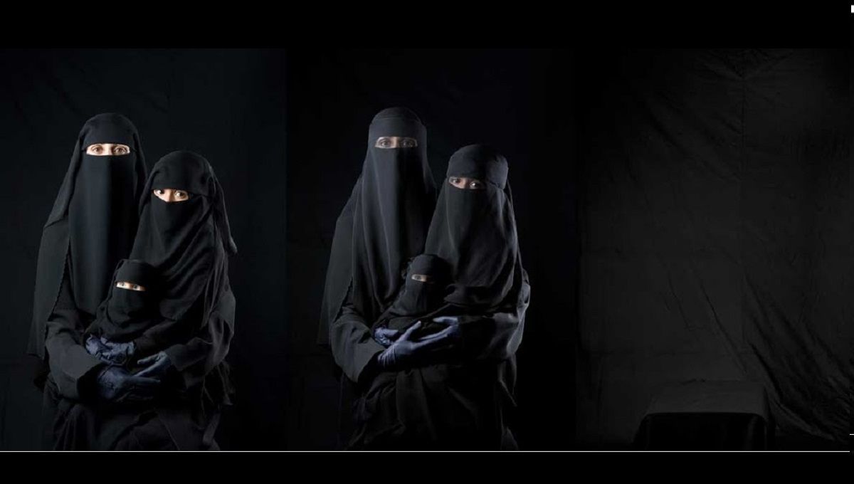 The hijab series: las FOTOS que muestran la desaparición de las mujeres bajo el velo islámico 5 burka 1