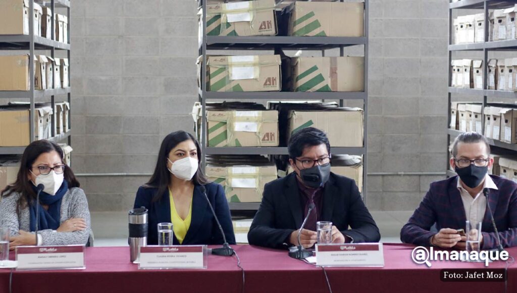 claudia Rivera Archivo municipal 1