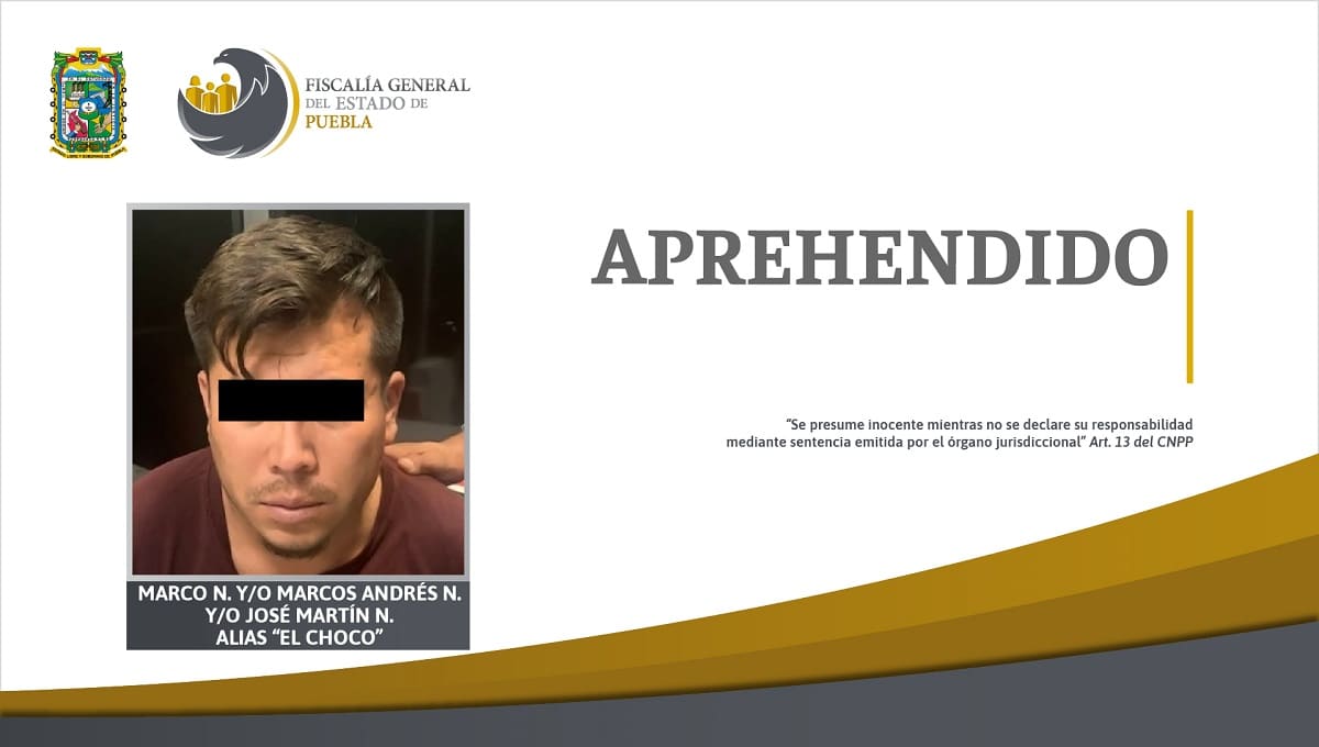 Fiscalía de Puebla detiene a “El Choco” por homicidio de un Juez de Paz 1 el choco 1
