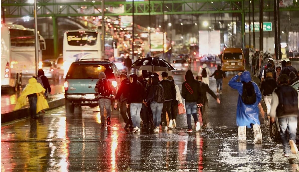 Lluvias y fuertes vientos en Puebla para este jueves 1 lluvia 1