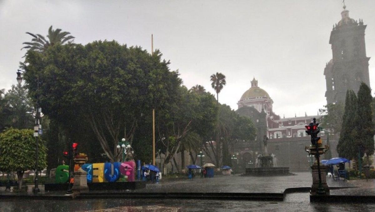 Continuarán las lluvias en Puebla este 9 de agosto 2 lluvias Puebla